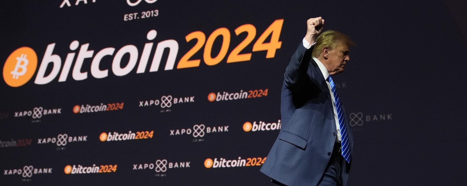 Donald Trump, presidente elegido de EEUU, después de la conferencia Bitcoin 2024 - Sputnik Mundo, 1920, 09.11.2024