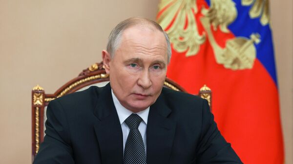 Vladimir Putin, presidente de Rusia - Sputnik Mundo