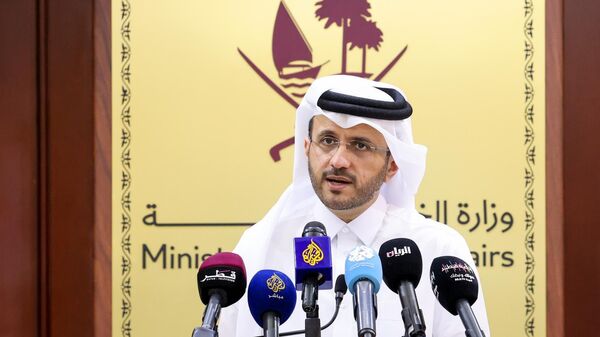 Majed bin Mohammed Al Ansari, vocero del Ministerio de Asuntos Exteriores de Catar - Sputnik Mundo