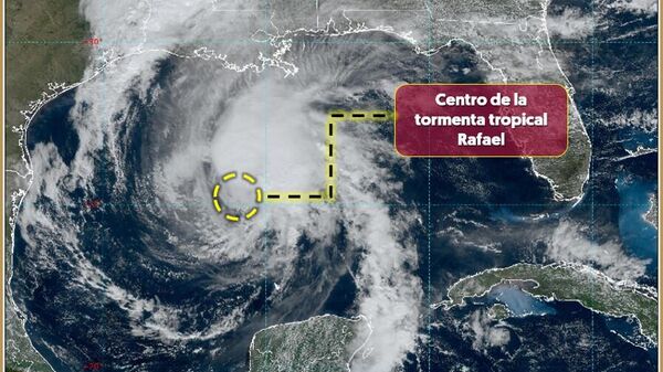 Tormenta tropical Rafael - Sputnik Mundo