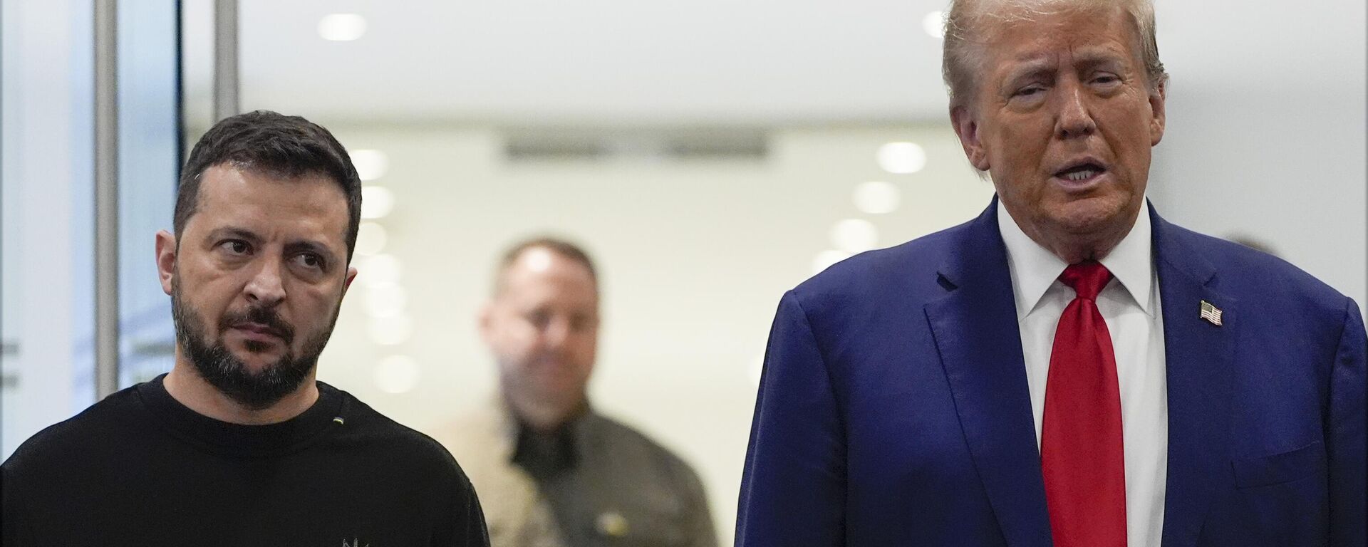Volodímir Zelenski y el presidente electo de EEUU, Donald Trump - Sputnik Mundo, 1920, 10.11.2024