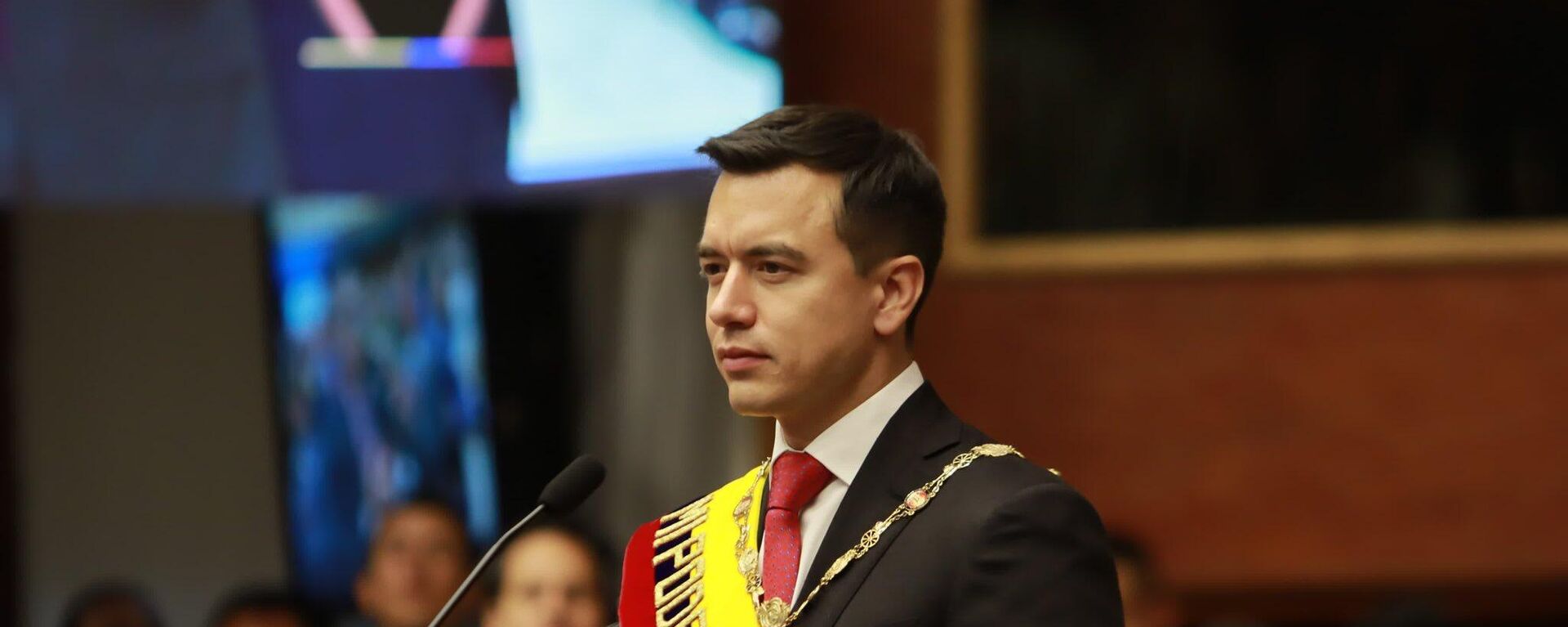 Daniel Noboa, presidente de Ecuador - Sputnik Mundo, 1920, 15.04.2025