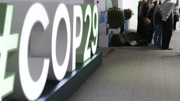 Conferencia de la ONU sobre el Cambio Climático en Bakú, Azerbaiyán, el 11 de noviembre de 2024 - Sputnik Mundo