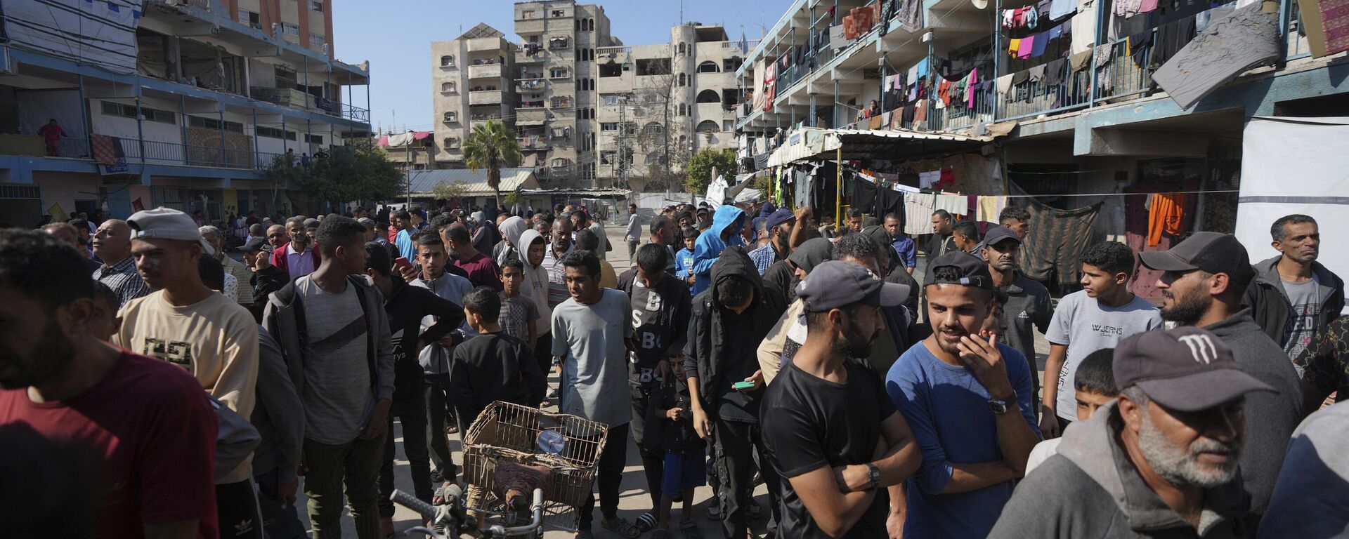 La Franja de Gaza es la zona más afectada por los ataques israelíes. La Franja de Gaza es la zona más afectada por los ataques israelíes. - Sputnik Mundo, 1920, 30.11.2024
