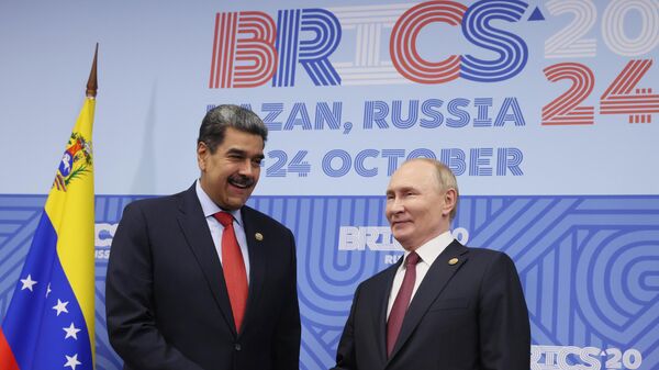 Nicolás Maduro y Vladímir Putin, presidentes de Rusia y Venezuela, respectivamente - Sputnik Mundo