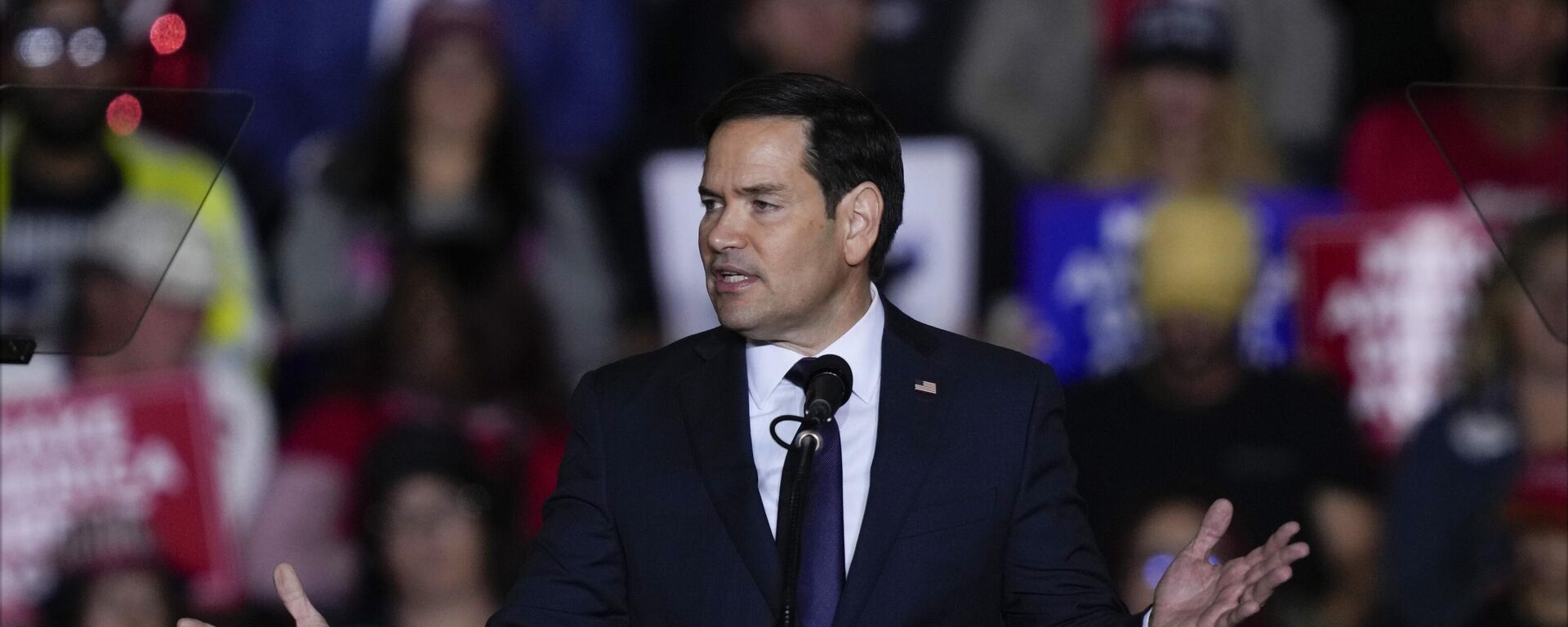 El senador republicano Marco Rubio durante un mitin de Donald Trump en octubre de 2024 - Sputnik Mundo, 1920, 13.11.2024