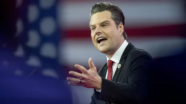 El republicano Matt Gaetz, nominado de Trump para fiscal general de EEUU - Sputnik Mundo