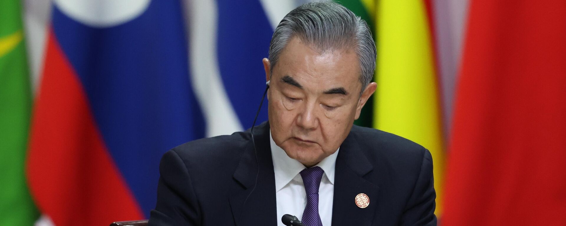 El ministro de Exteriores chino, Wang Yi El ministro de Exteriores chino, Wang Yi - Sputnik Mundo, 1920, 19.11.2024