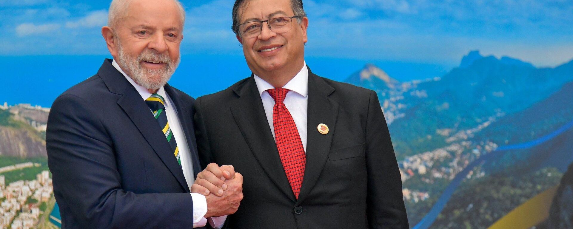 Luiz Inácio Lula da Silva y Gustavo Petro durante la cumbre del G20 - Sputnik Mundo, 1920, 20.11.2024