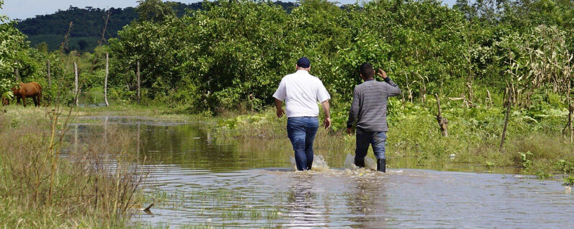 Inundaciones por lluvias en Honduras - Sputnik Mundo, 1920, 21.11.2024