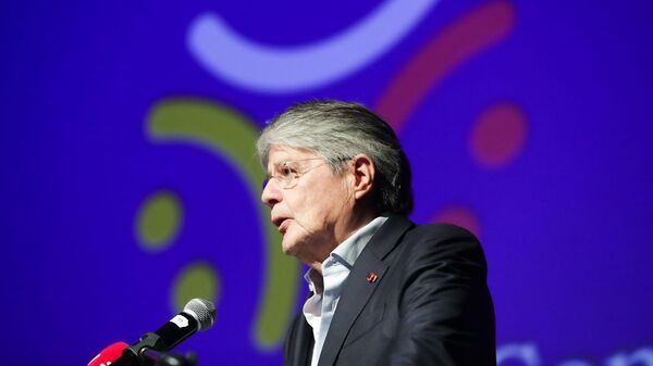 Guillermo Lasso, expresidente de Ecuador - Sputnik Mundo