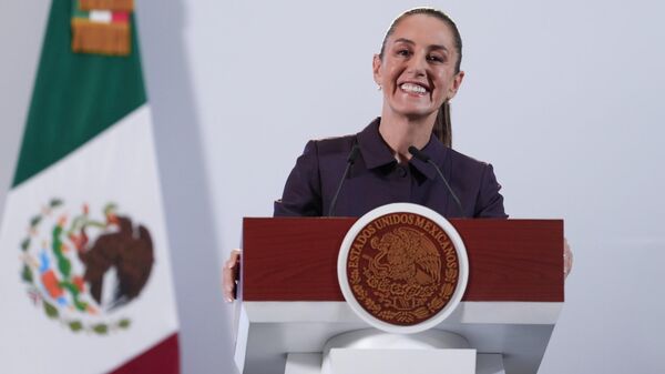 La presidenta de México, Claudia Sheinbaum. - Sputnik Mundo