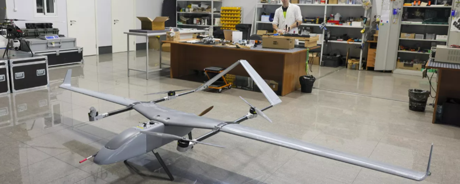 El dron para vigilar la aparición de incendios - Sputnik Mundo, 1920, 27.11.2024