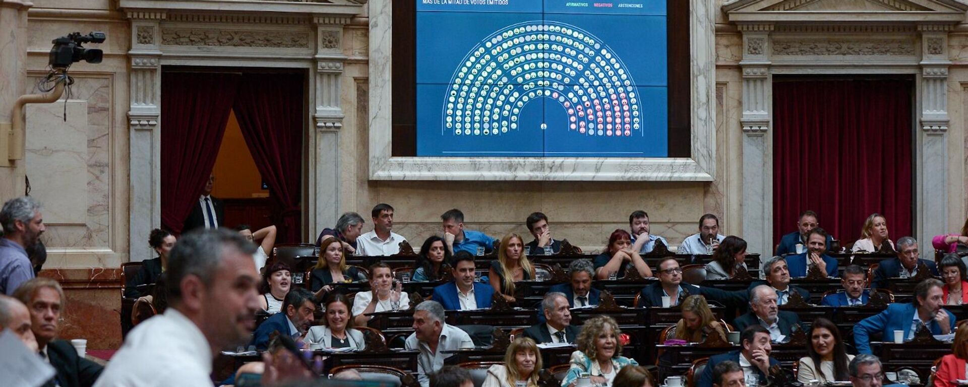 Cámara de Diputados de Argentina - Sputnik Mundo, 1920, 18.09.2025