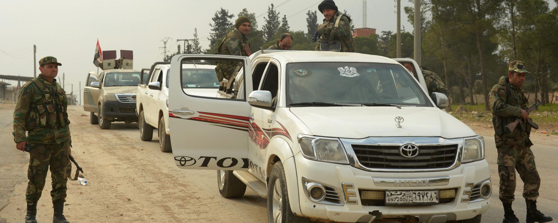 Militares sirios al oeste de Alepo  - Sputnik Mundo, 1920, 30.11.2024