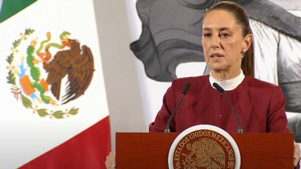 La presidenta de México, Claudia Sheinbaum. - Sputnik Mundo