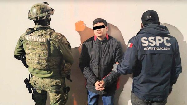Adrián 'N', 'el Gallero', fue detenido por las autoridades mexicanas. - Sputnik Mundo