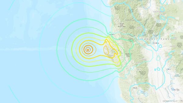 Sismo en las costas de California - Sputnik Mundo