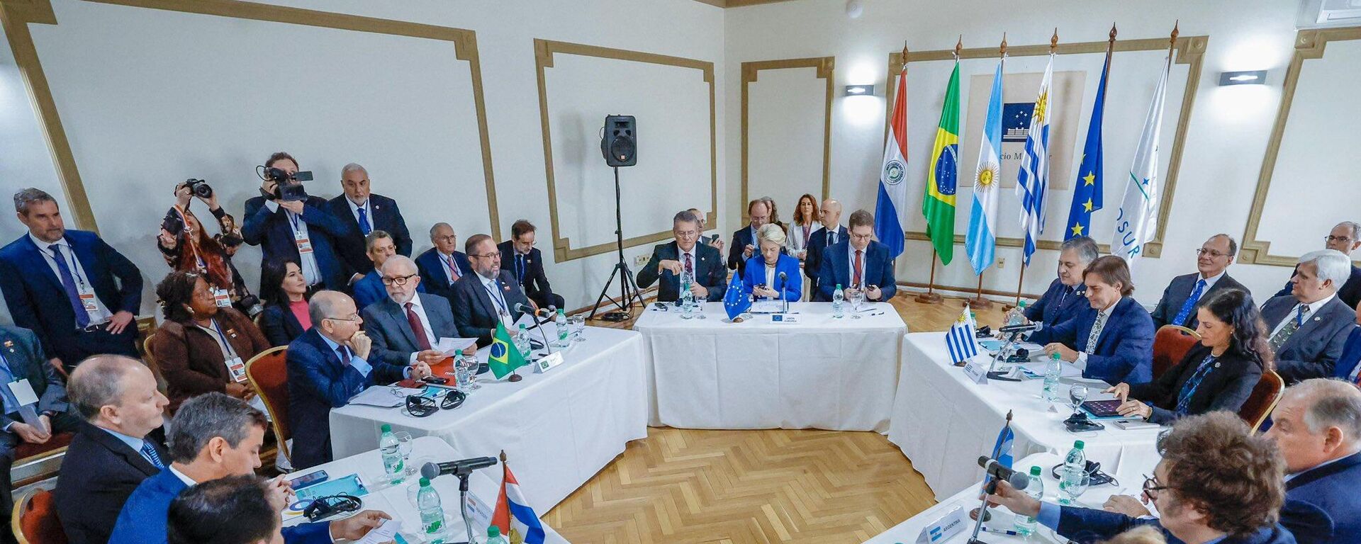 Reunión entre representantes del Mercosur y de la UE - Sputnik Mundo, 1920, 06.12.2024