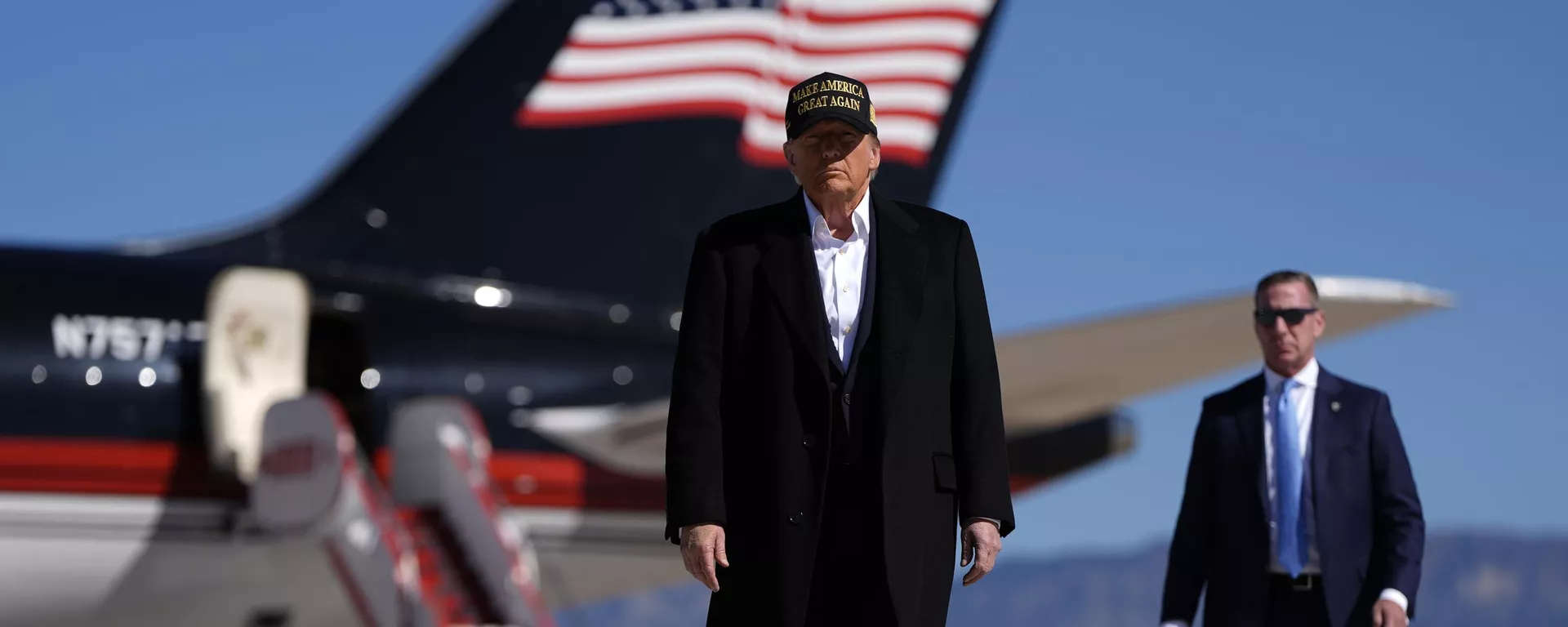 Donald Trump en el Aeropuerto Internacional de Albuquerque (imagen referencial) - Sputnik Mundo, 1920, 10.12.2024