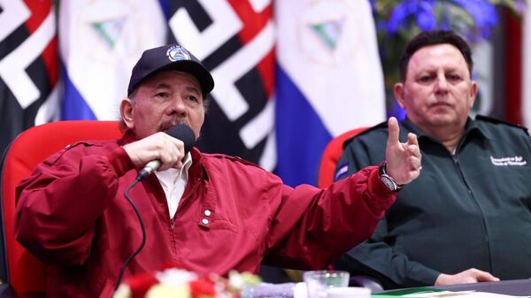El presidente de Nicaragua, Daniel Ortega - Sputnik Mundo