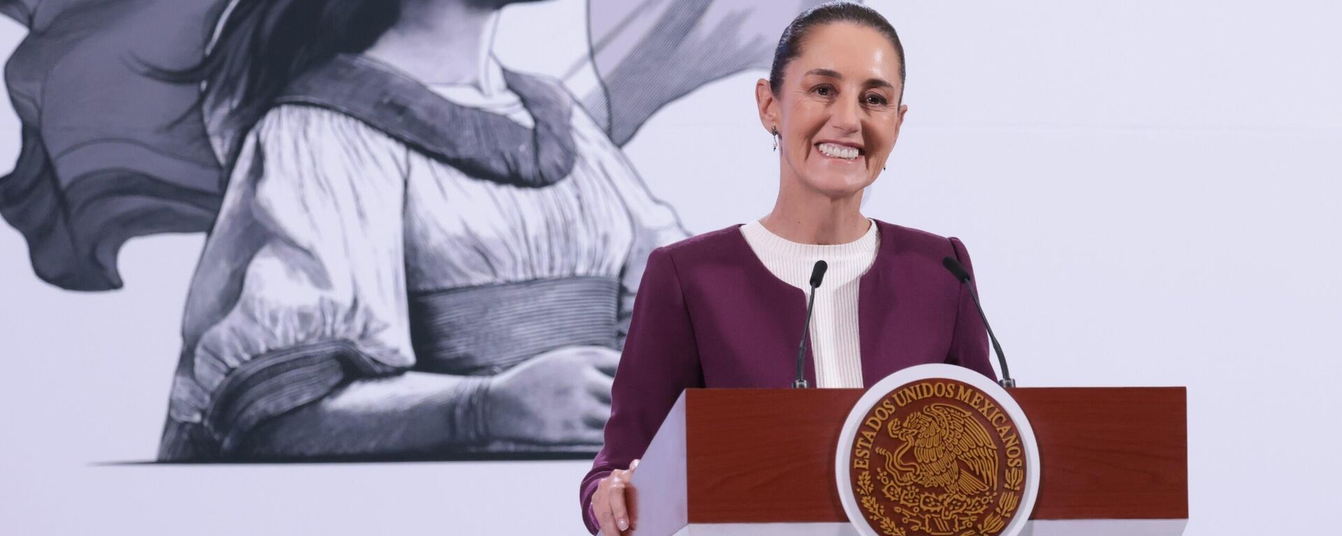 La presidenta de México, Claudia Sheinbaum. - Sputnik Mundo, 1920, 10.12.2024