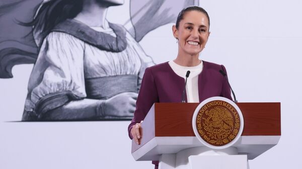 La presidenta de México, Claudia Sheinbaum. - Sputnik Mundo