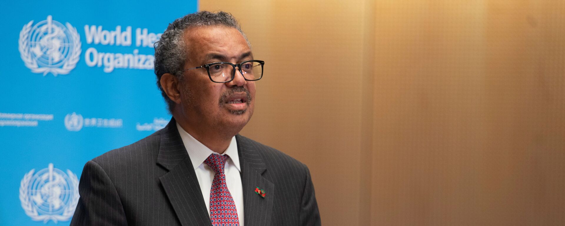 Director general de la Organización Mundial de la Salud (OMS), Tedros Adhanom Ghebreyesus, durante la reunión anual de la agencia de las Naciones Unidas, el 24 de mayo de 2021 - Sputnik Mundo, 1920, 10.12.2024