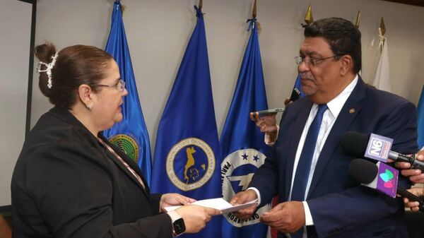 El canciller de Nicaragua, Valdrack Jaentschke, ante la Corte Centroamericana de Justicia (CCJ) - Sputnik Mundo