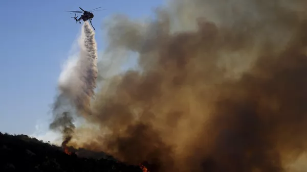 Combate al incendio Franklin - Sputnik Mundo