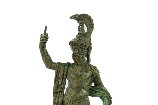 Estatua de bronce encontrada durante unas excavaciones en Reims, Francia - Sputnik Mundo