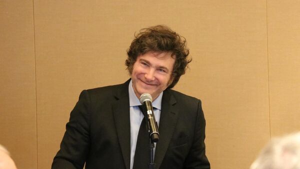 Javier Milei, presidente de Argentina - Sputnik Mundo