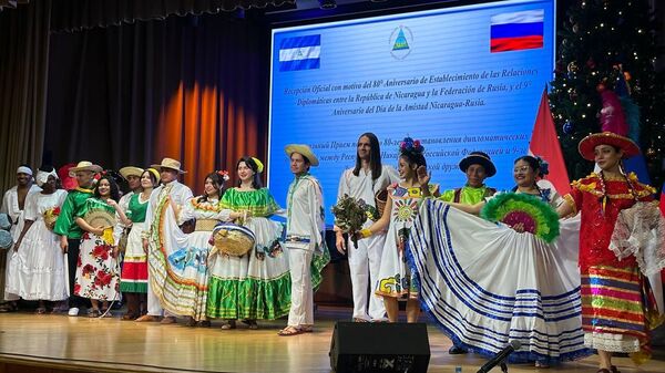 Conmemoración del 80 aniversario de los lazos diplomáticos entre Rusia y Nicaragua - Sputnik Mundo