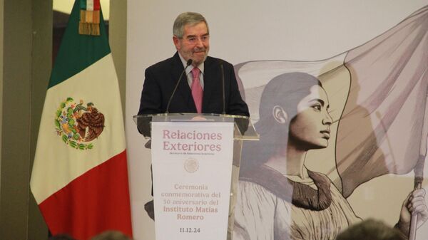 El canciller mexicano Juan Ramón de la Fuente  - Sputnik Mundo