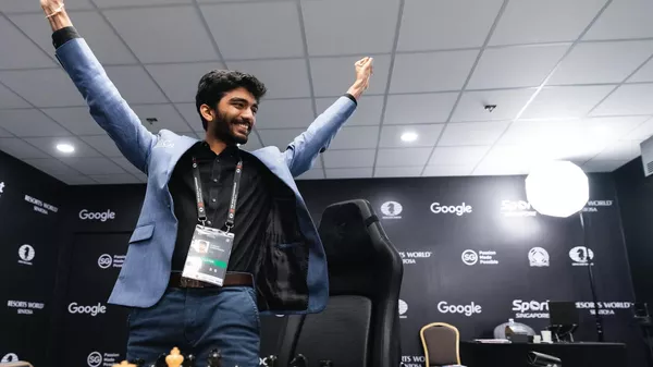 Gukesh Dommaraju, nuevo campeón mundial de Ajedrez  - Sputnik Mundo