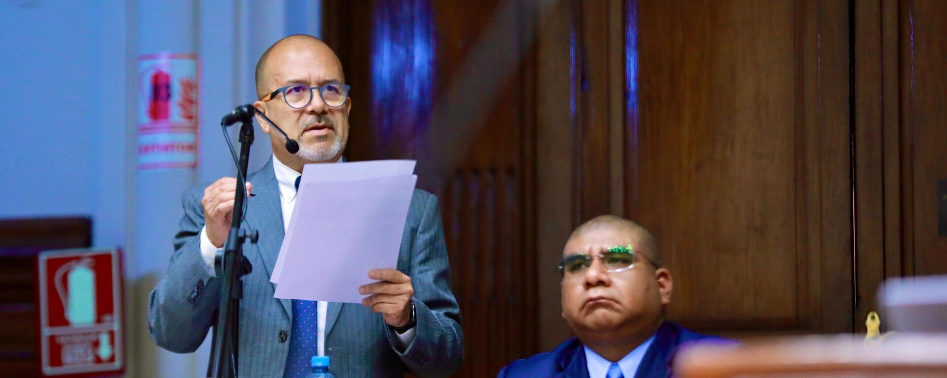 El exministro de Salud peruano, Víctor Zamora, rinde informe final de la Denuncia Constitucional 367 - Sputnik Mundo, 1920, 13.12.2024