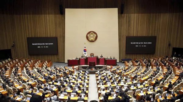 El Parlamento de Corea del Sur - Sputnik Mundo