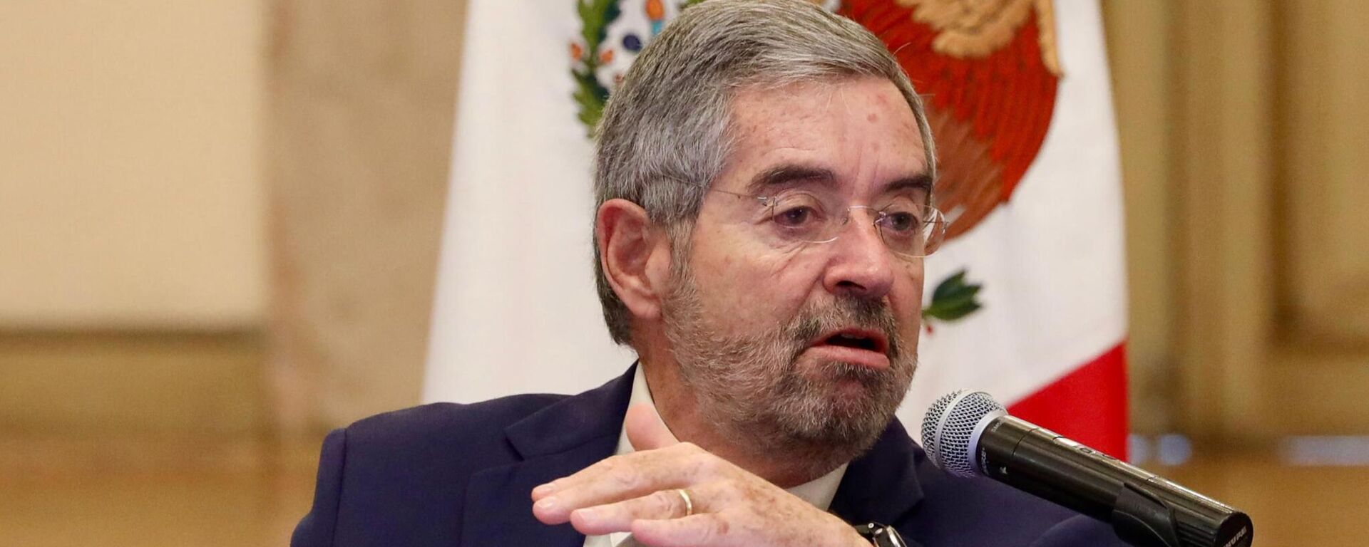 Juan Ramón de la Fuente, canciller de México - Sputnik Mundo, 1920, 15.12.2024