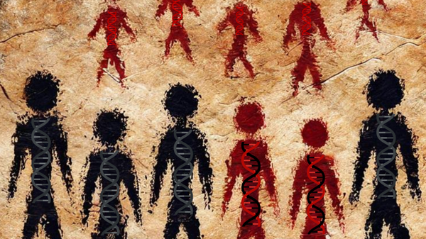 El ADN de humanos antiguos (imagen referencial) - Sputnik Mundo