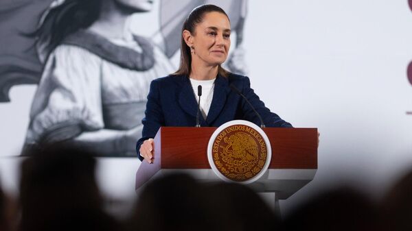 La presidenta de México, Claudia Sheinbaum. - Sputnik Mundo