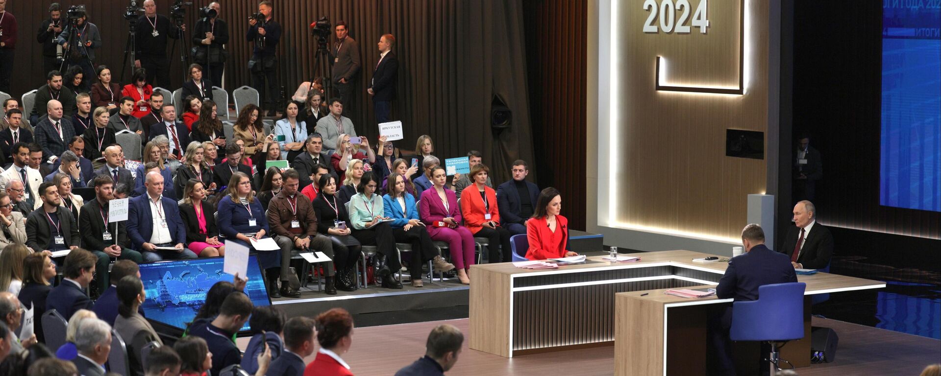 La Línea Directa con el presidente ruso, Vladímir Putin, el 19 de diciembre de 2024 - Sputnik Mundo, 1920, 19.12.2024