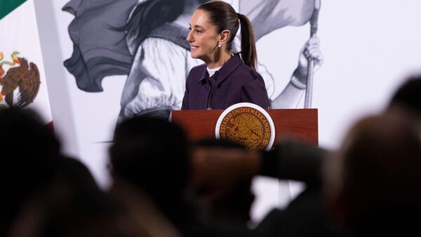 La presidenta de México, Claudia Sheinbaum. - Sputnik Mundo
