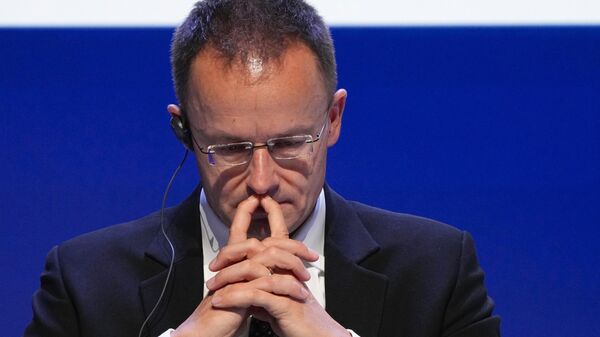 Peter Szijjarto, el ministro de Exteriores húngaro - Sputnik Mundo