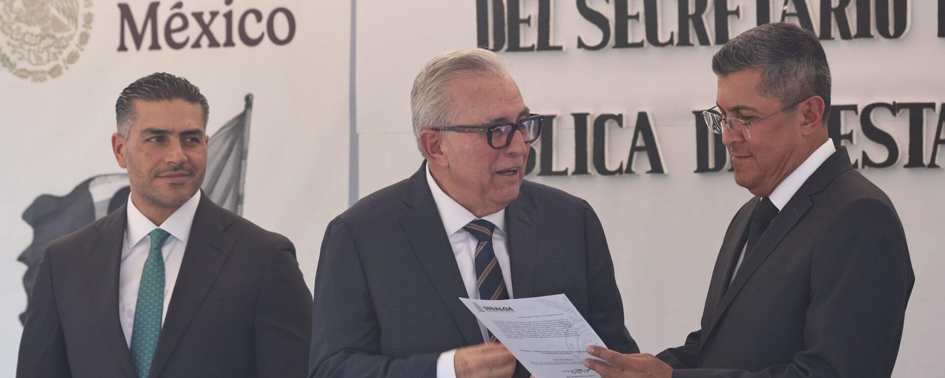 Toma de protesta del nuevo secretario de Seguridad de Sinaloa - Sputnik Mundo, 1920, 21.12.2024