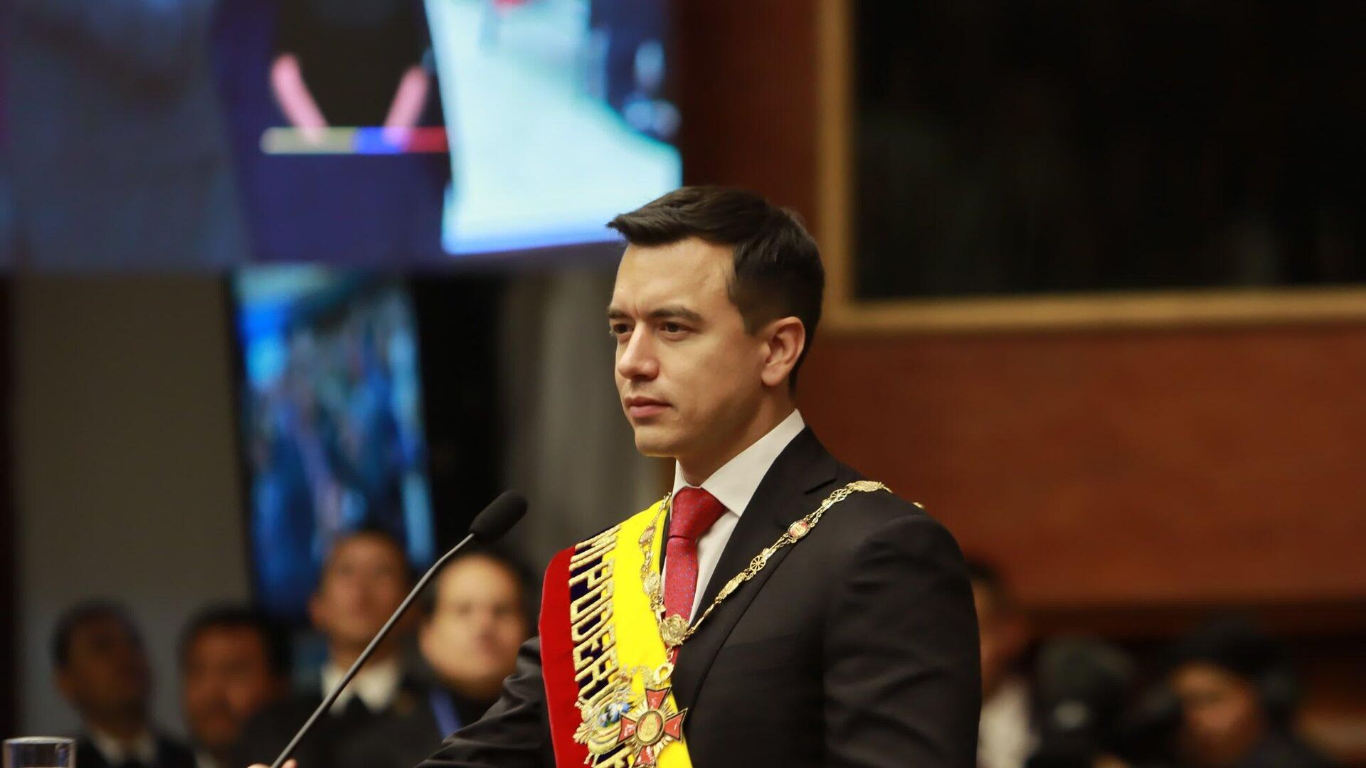 Daniel Noboa, presidente de México Daniel Noboa, presidente de México - Sputnik Mundo, 1920, 14.04.2025