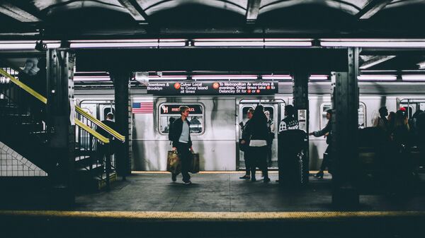 Metro en la ciudad de Nueva York (imagen referencial) - Sputnik Mundo