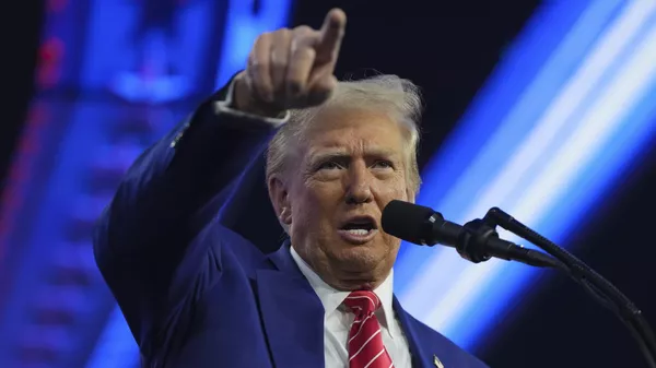 Donald Trump, presidente estadounidense - Sputnik Mundo