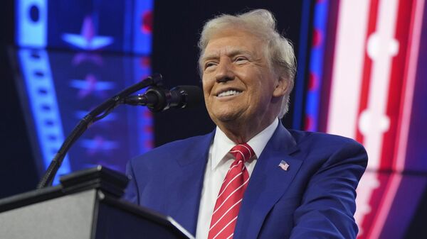 Donald Trump, presidente de EEUU - Sputnik Mundo