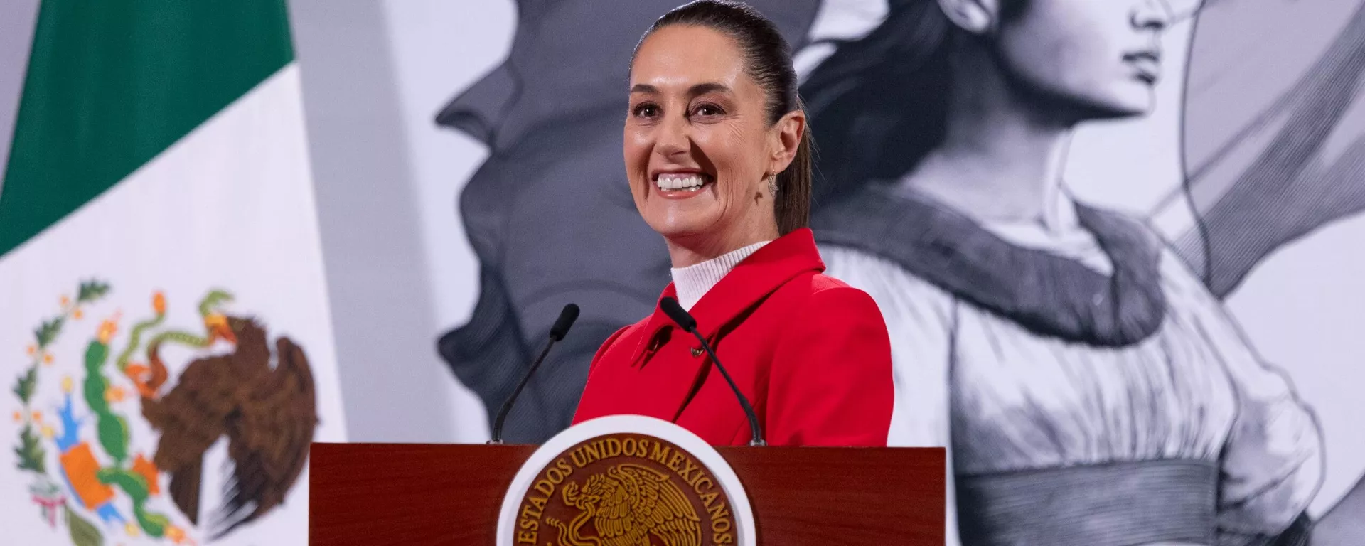 La presidenta de México, Claudia Sheinbaum. - Sputnik Mundo, 1920, 27.12.2024