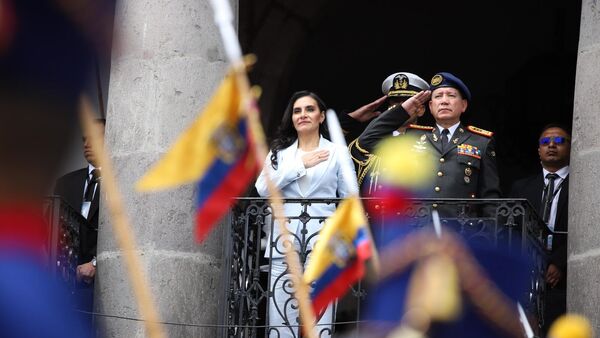 Verónica Abad, vicepresidenta de Ecuador - Sputnik Mundo